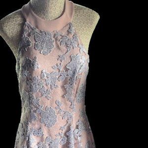 Dress the Population nude embellished size large